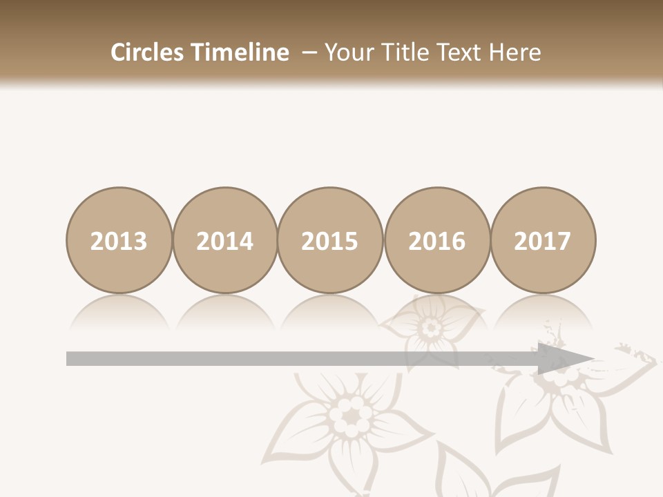 A Black And Gold Floral Powerpoint Presentation PowerPoint Template
