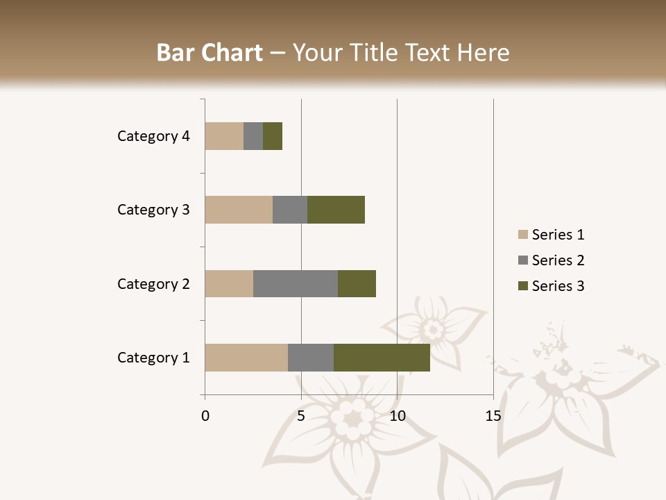 A Black And Gold Floral Powerpoint Presentation PowerPoint Template