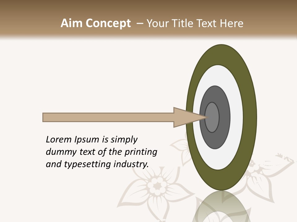 A Black And Gold Floral Powerpoint Presentation PowerPoint Template