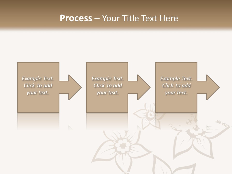 A Black And Gold Floral Powerpoint Presentation PowerPoint Template