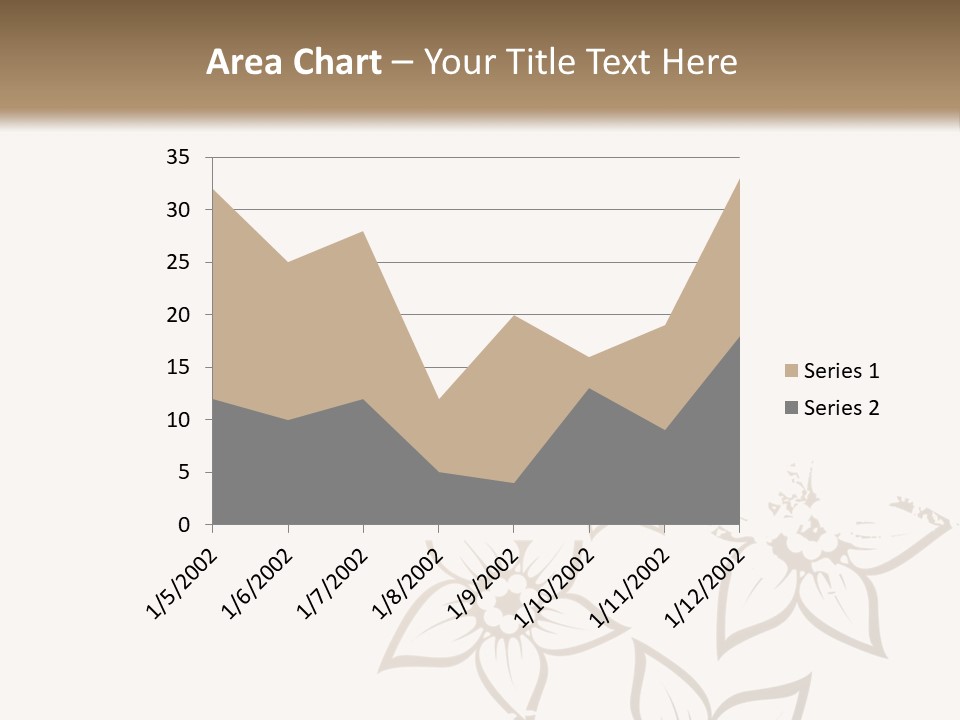 A Black And Gold Floral Powerpoint Presentation PowerPoint Template