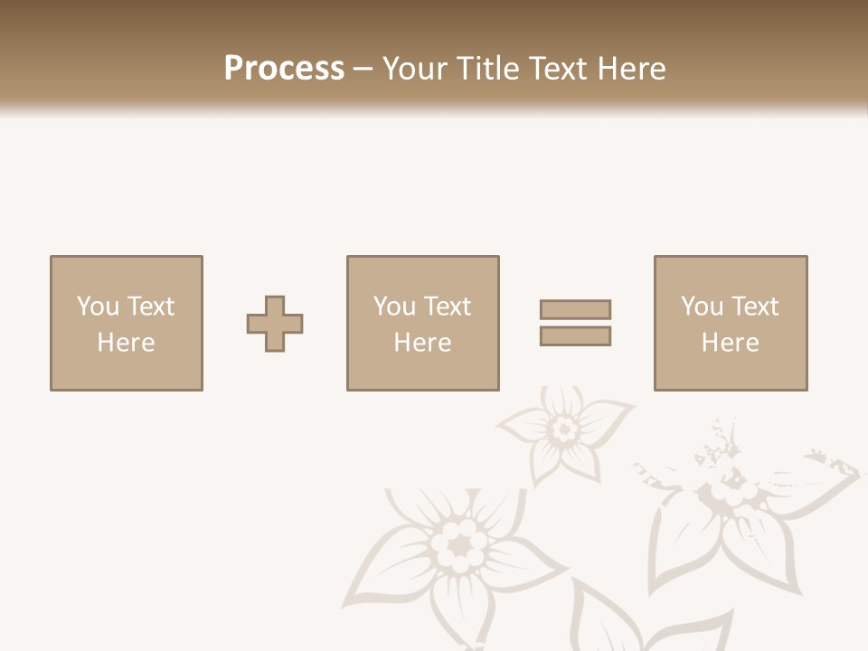 A Black And Gold Floral Powerpoint Presentation PowerPoint Template
