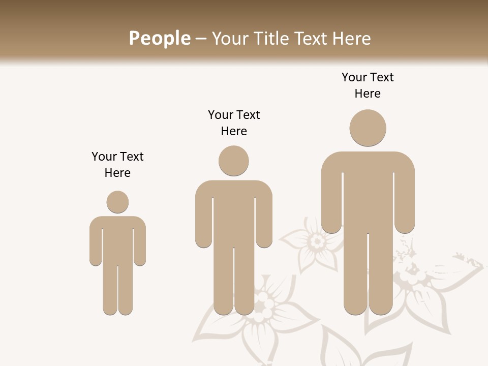 A Black And Gold Floral Powerpoint Presentation PowerPoint Template