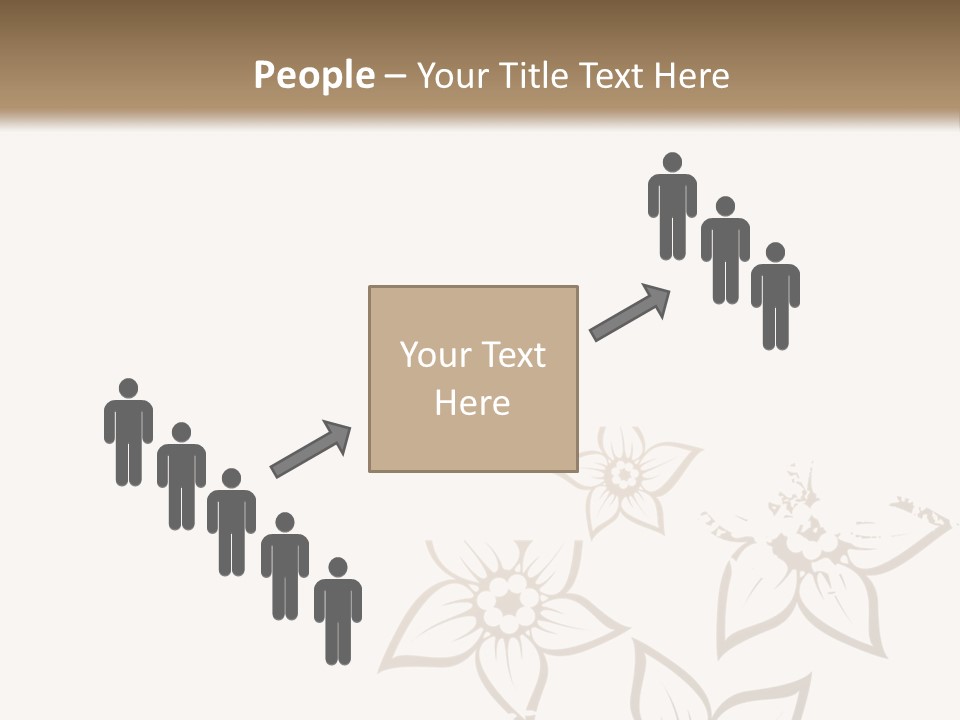 A Black And Gold Floral Powerpoint Presentation PowerPoint Template