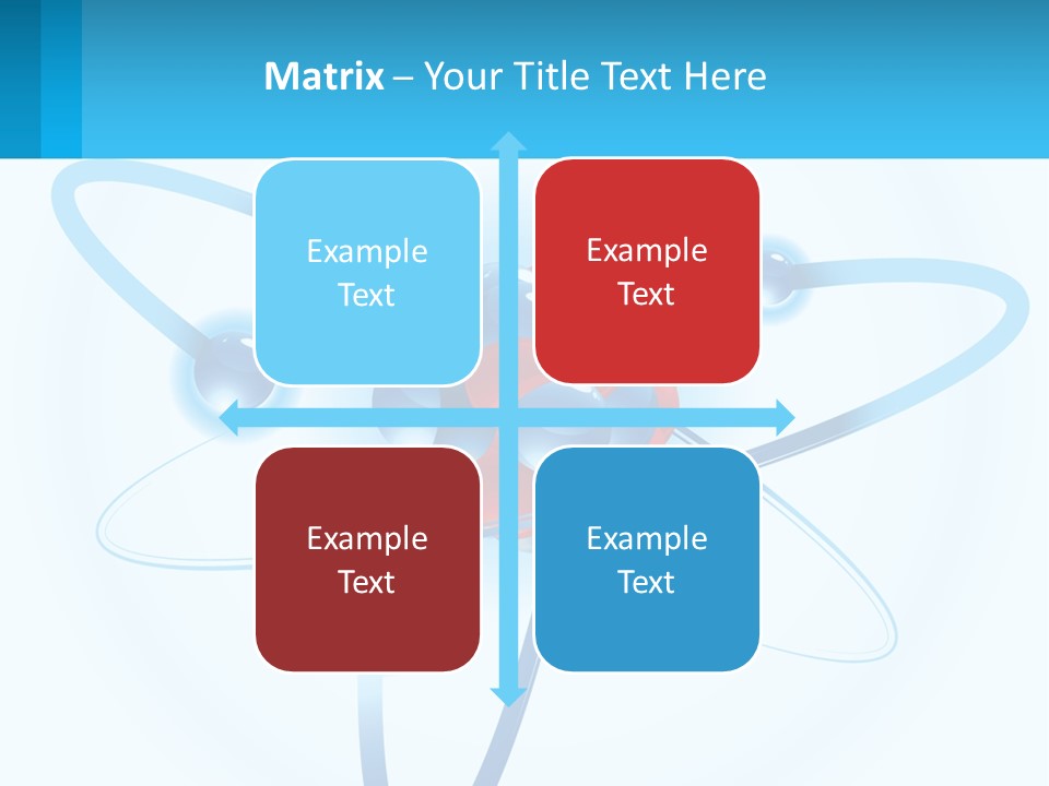 A Blue And Red Sphere With A Red And White Object In The Middle Of It PowerPoint Template