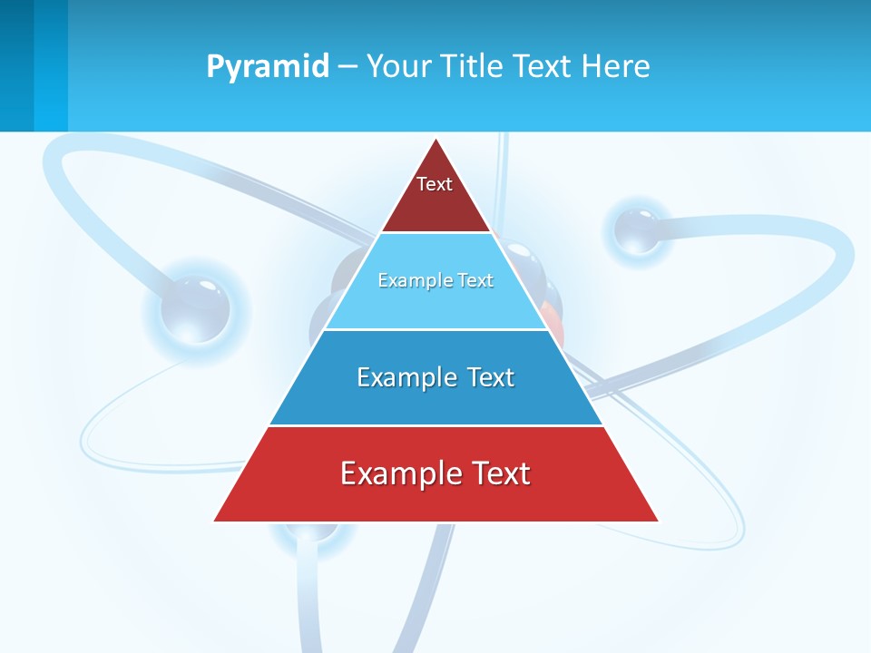 A Blue And Red Sphere With A Red And White Object In The Middle Of It PowerPoint Template