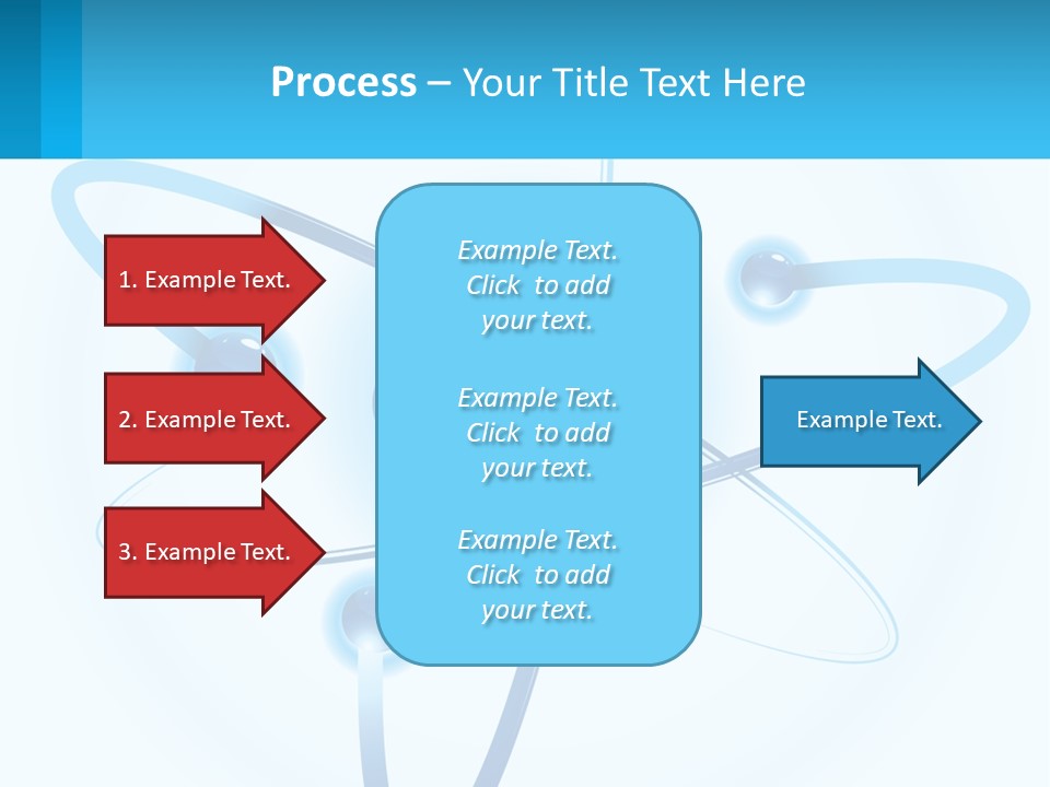 A Blue And Red Sphere With A Red And White Object In The Middle Of It PowerPoint Template