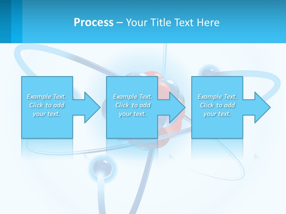 A Blue And Red Sphere With A Red And White Object In The Middle Of It PowerPoint Template