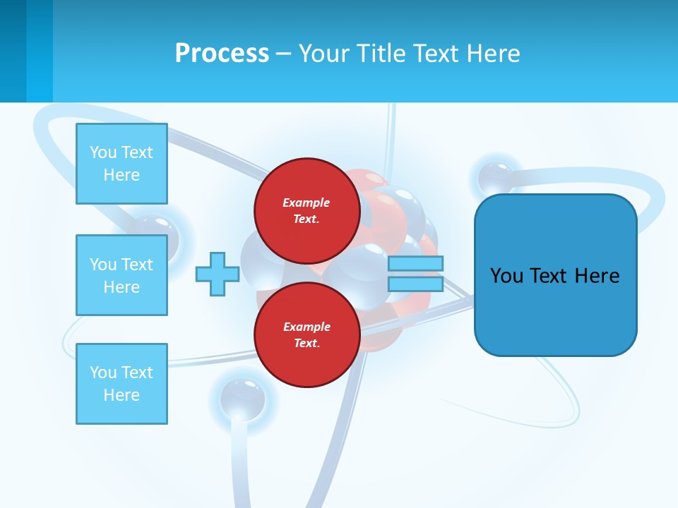 A Blue And Red Sphere With A Red And White Object In The Middle Of It PowerPoint Template