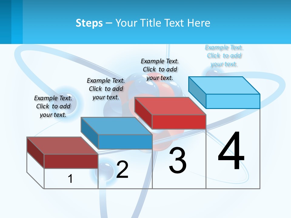 A Blue And Red Sphere With A Red And White Object In The Middle Of It PowerPoint Template
