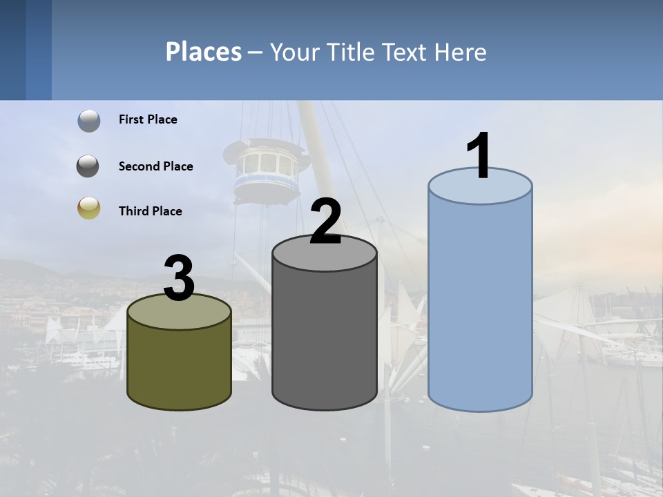 A Picture Of A Boat In The Water PowerPoint Template