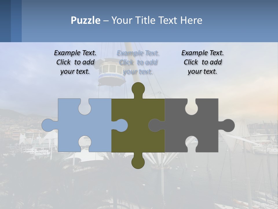 A Picture Of A Boat In The Water PowerPoint Template