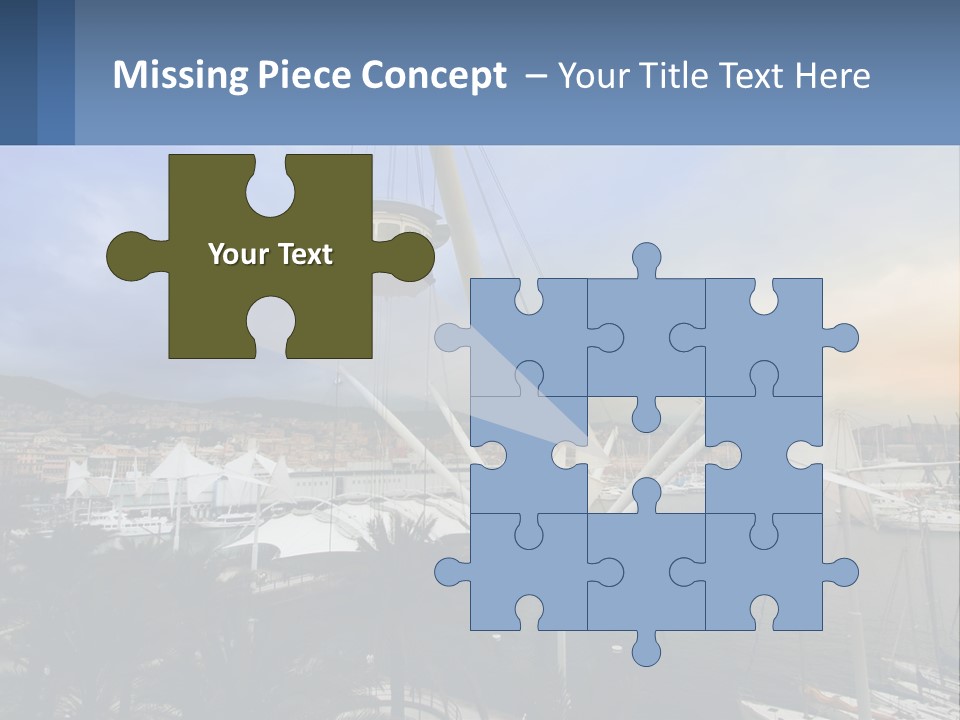 A Picture Of A Boat In The Water PowerPoint Template