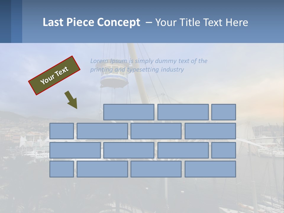 A Picture Of A Boat In The Water PowerPoint Template