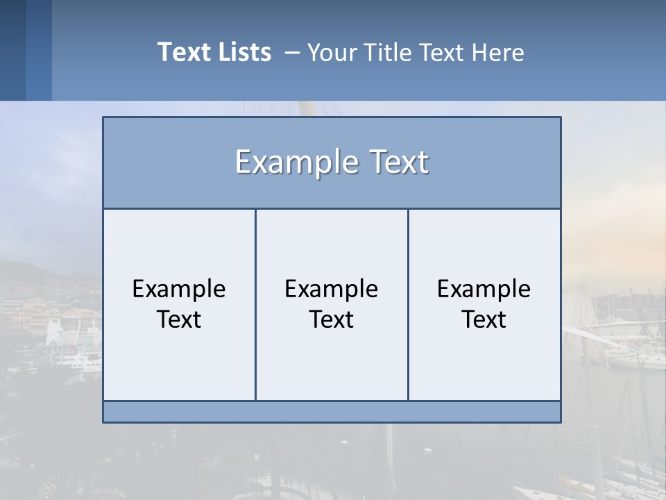 A Picture Of A Boat In The Water PowerPoint Template
