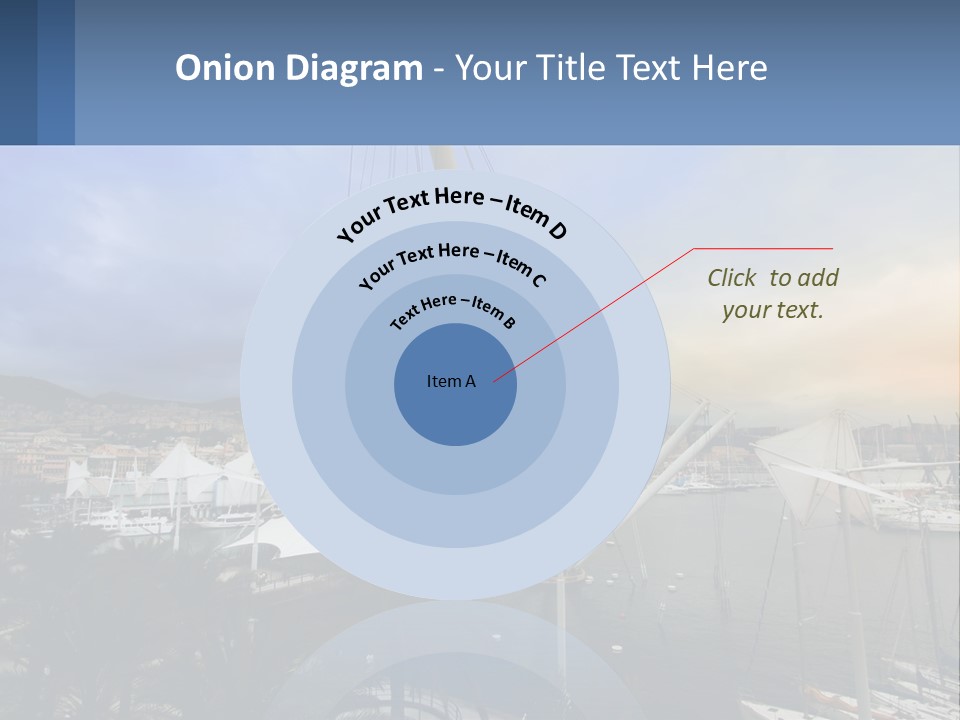 A Picture Of A Boat In The Water PowerPoint Template