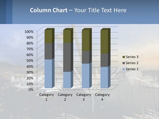 A Picture Of A Boat In The Water PowerPoint Template