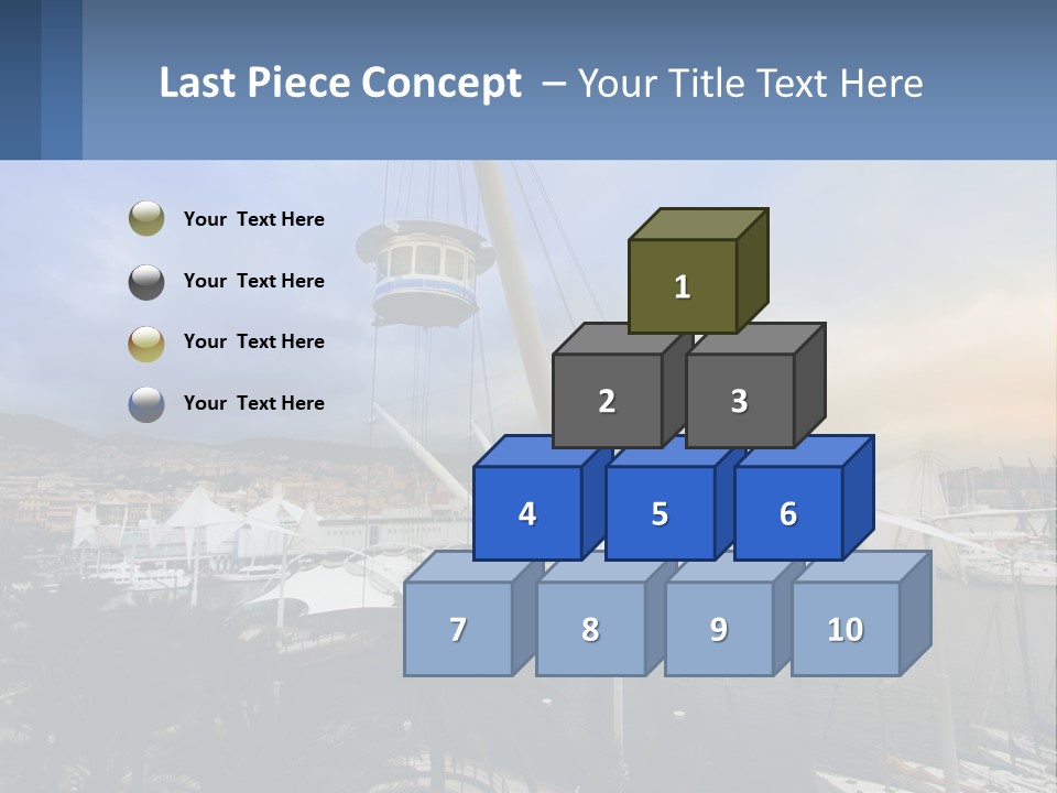 A Picture Of A Boat In The Water PowerPoint Template