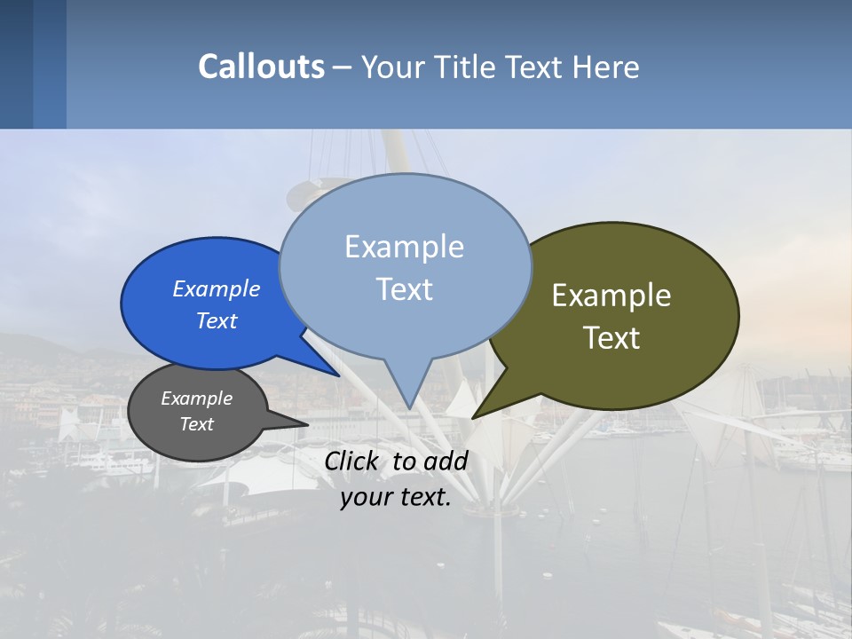 A Picture Of A Boat In The Water PowerPoint Template