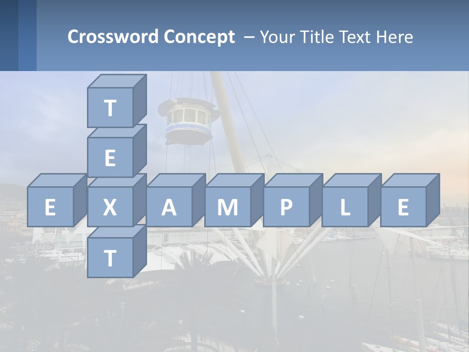 A Picture Of A Boat In The Water PowerPoint Template