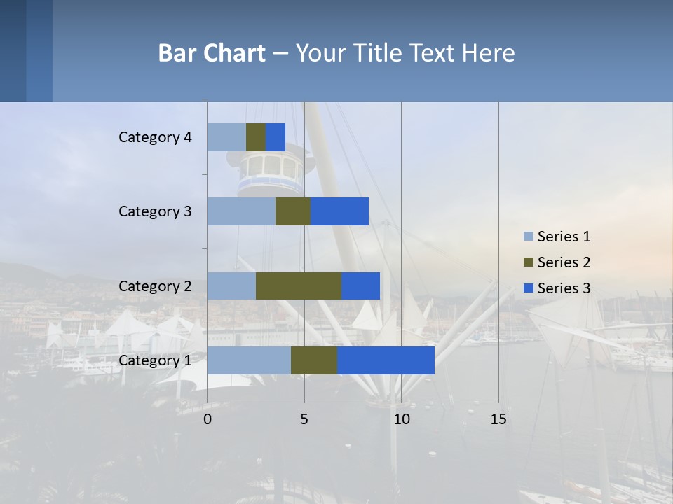 A Picture Of A Boat In The Water PowerPoint Template
