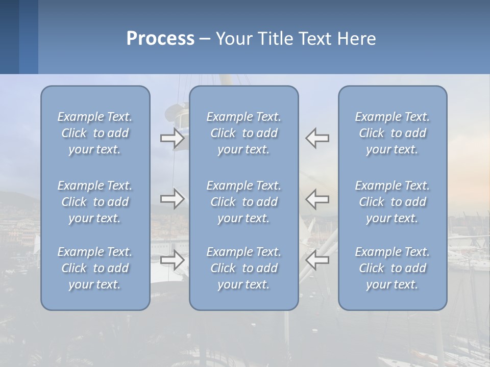 A Picture Of A Boat In The Water PowerPoint Template