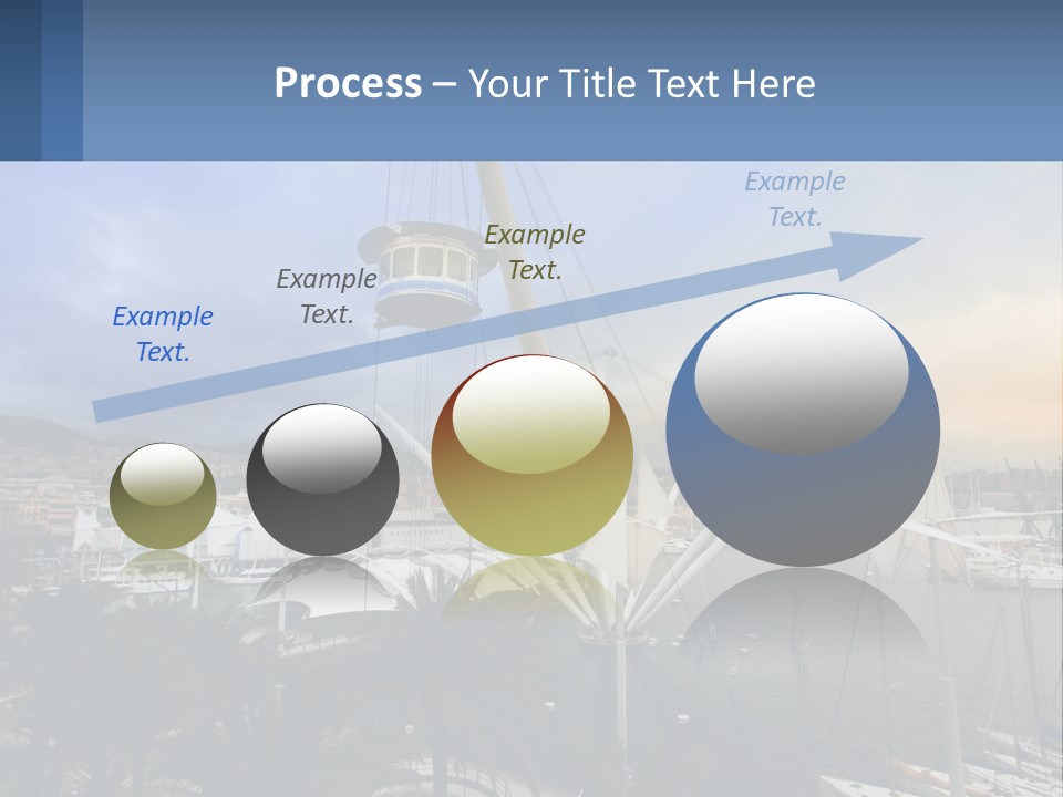 A Picture Of A Boat In The Water PowerPoint Template
