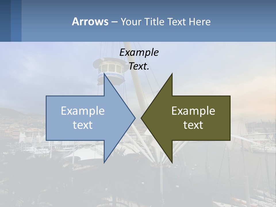 A Picture Of A Boat In The Water PowerPoint Template