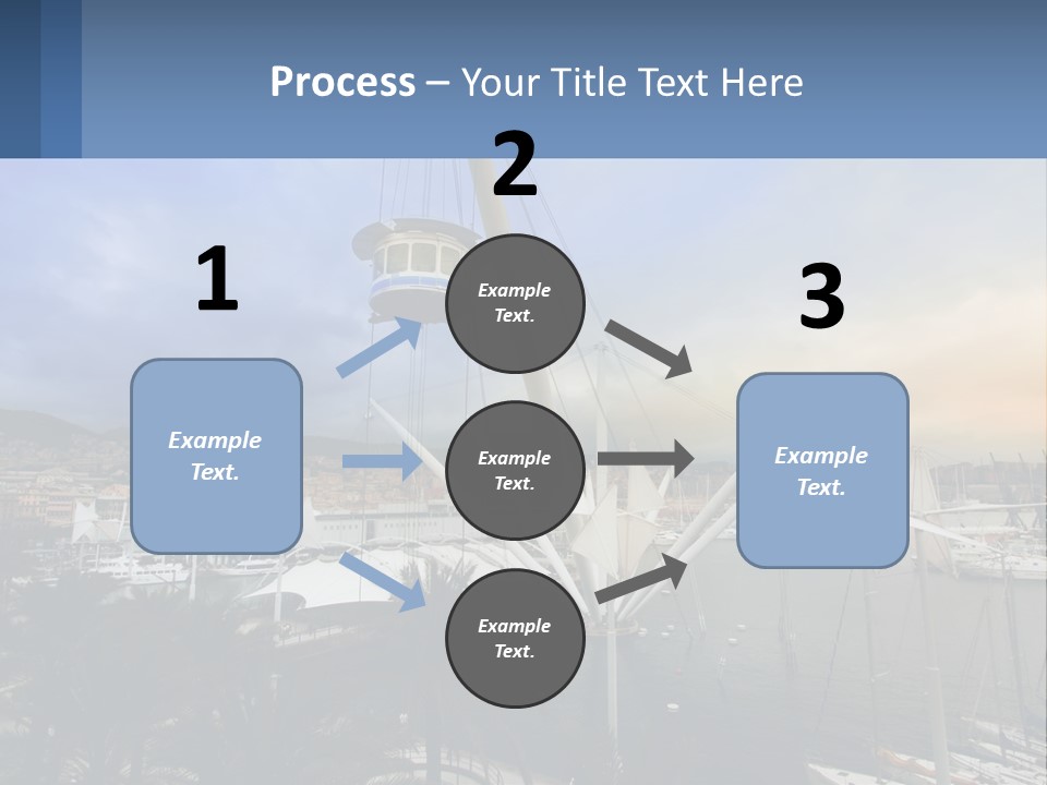 A Picture Of A Boat In The Water PowerPoint Template
