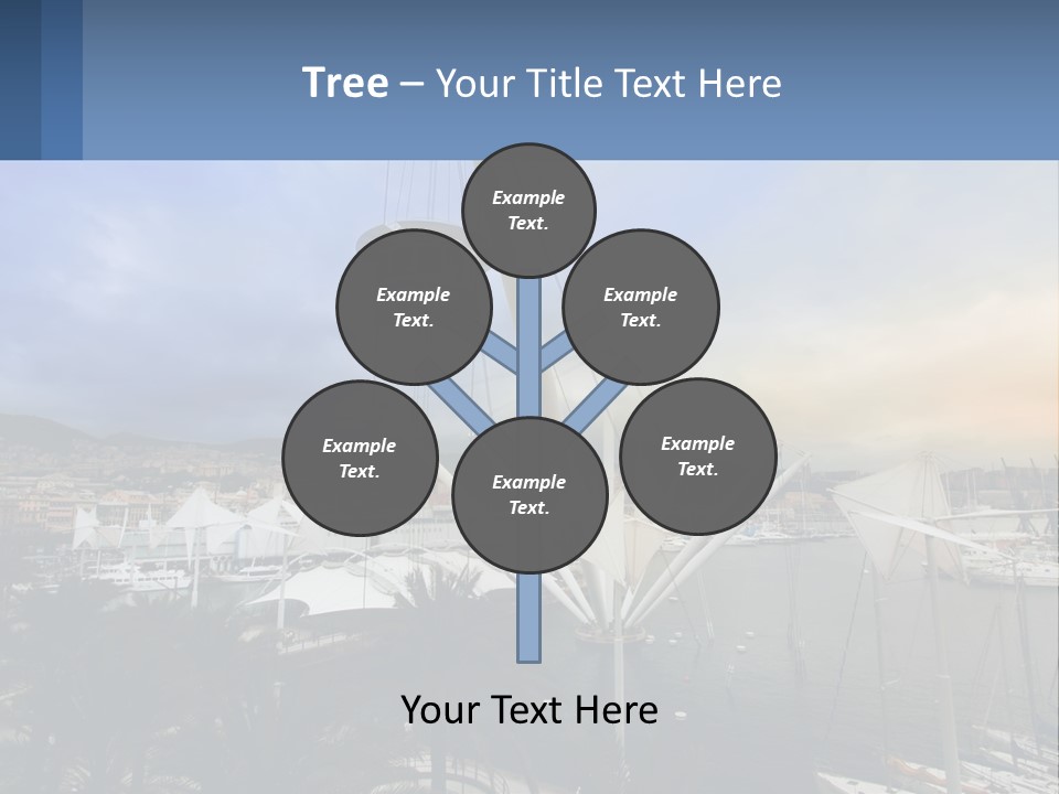 A Picture Of A Boat In The Water PowerPoint Template