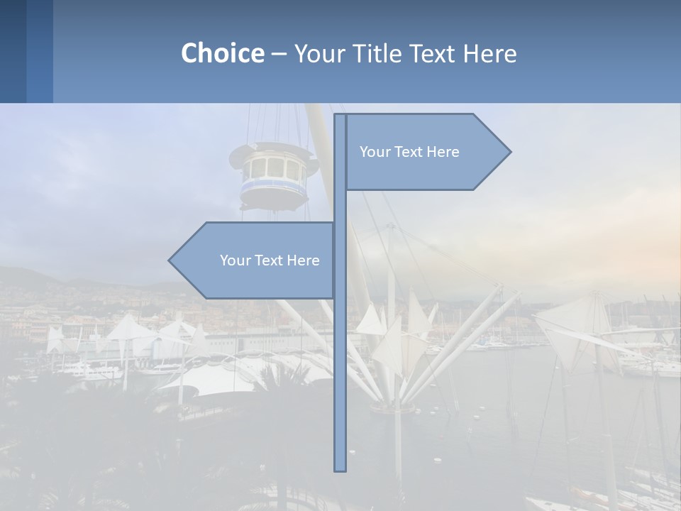 A Picture Of A Boat In The Water PowerPoint Template