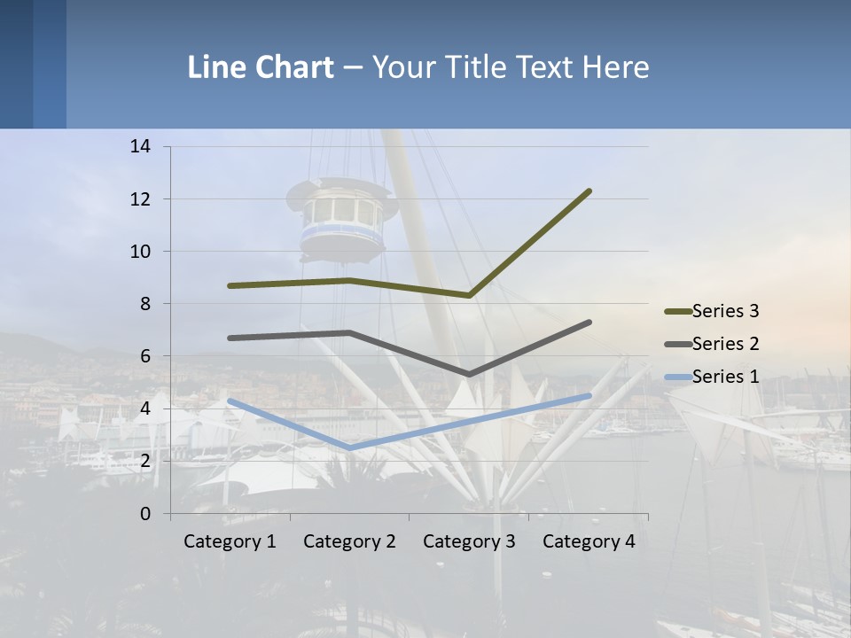 A Picture Of A Boat In The Water PowerPoint Template