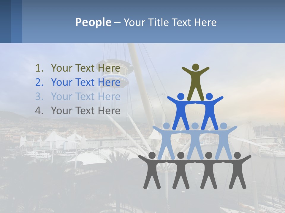 A Picture Of A Boat In The Water PowerPoint Template
