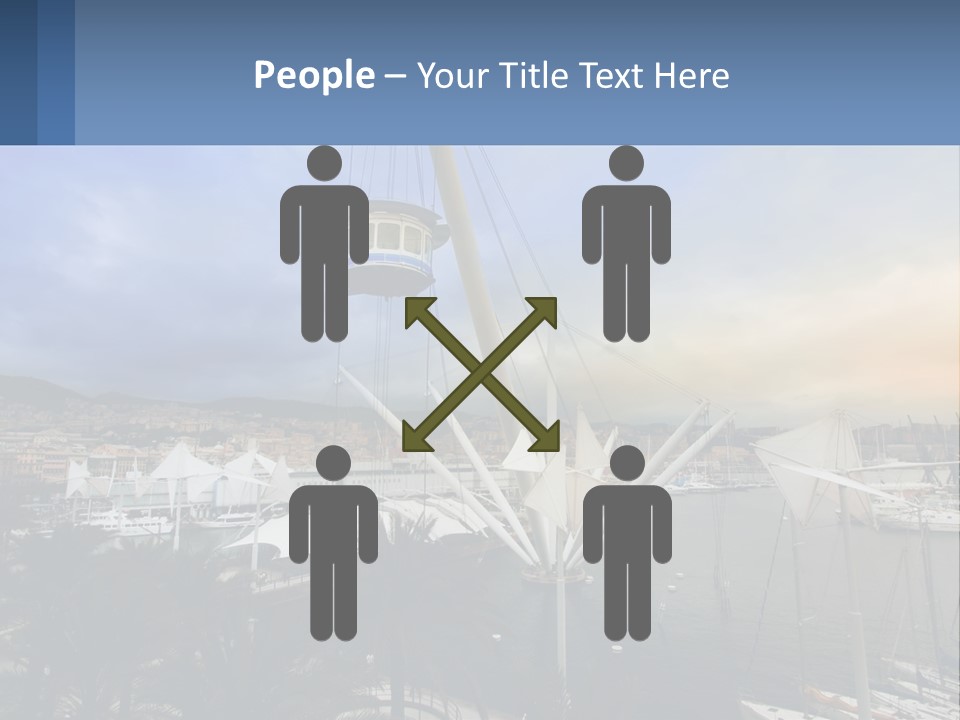 A Picture Of A Boat In The Water PowerPoint Template