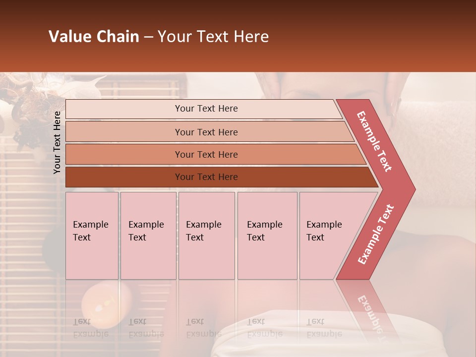 A Woman Getting A Massage In A Spa PowerPoint Template