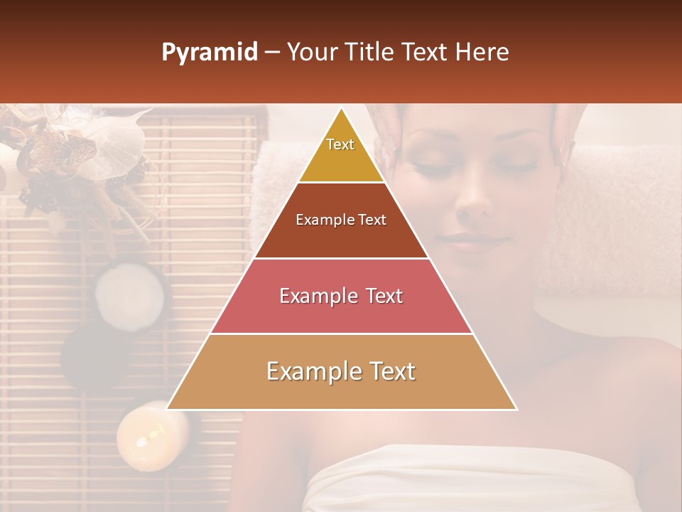 A Woman Getting A Massage In A Spa PowerPoint Template