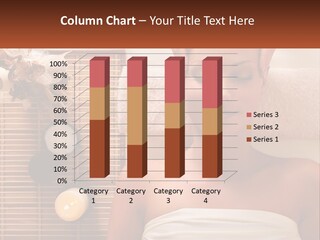 A Woman Getting A Massage In A Spa PowerPoint Template