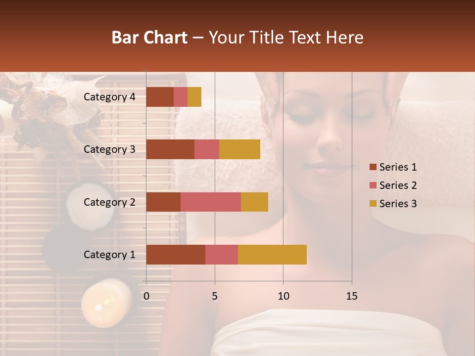 A Woman Getting A Massage In A Spa PowerPoint Template