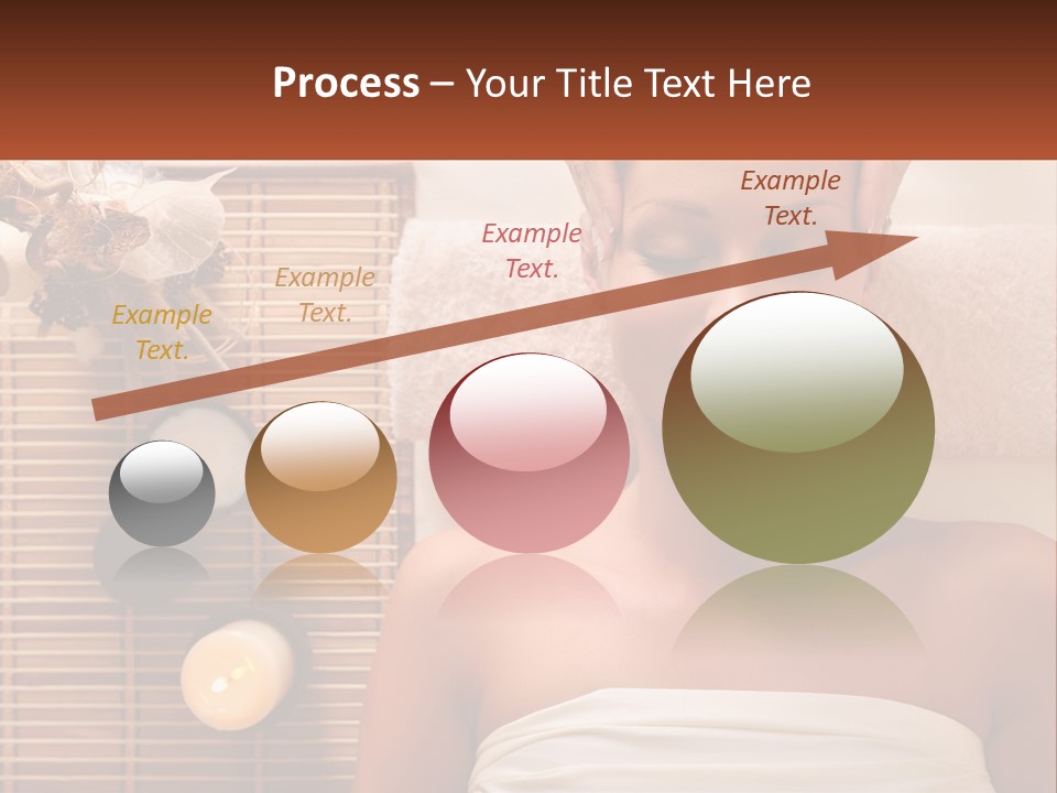 A Woman Getting A Massage In A Spa PowerPoint Template