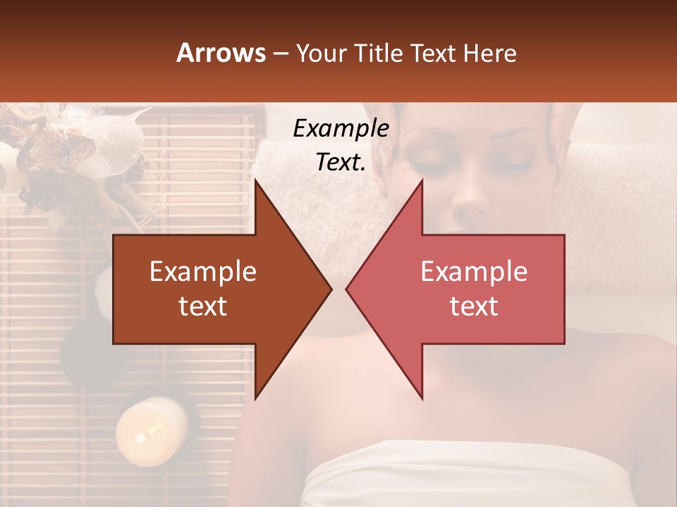 A Woman Getting A Massage In A Spa PowerPoint Template