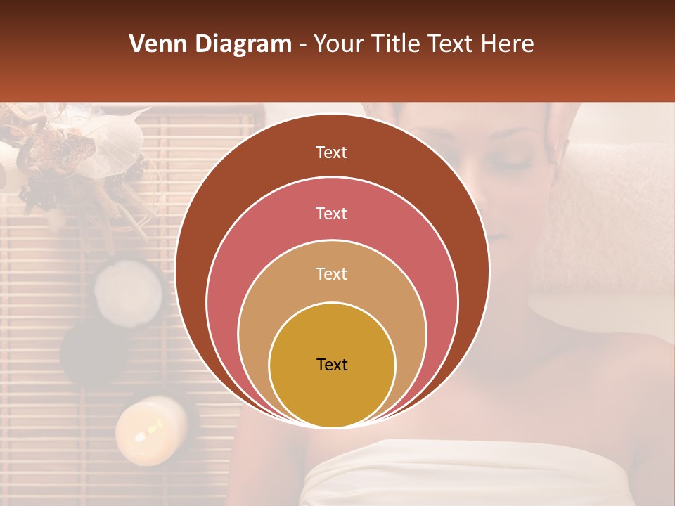 A Woman Getting A Massage In A Spa PowerPoint Template