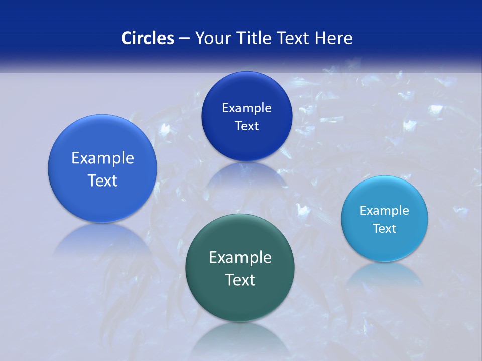 A Large Group Of Fish Swimming In The Ocean PowerPoint Template