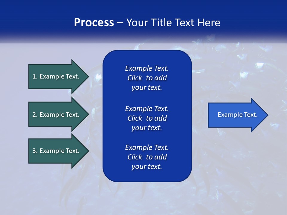 A Large Group Of Fish Swimming In The Ocean PowerPoint Template