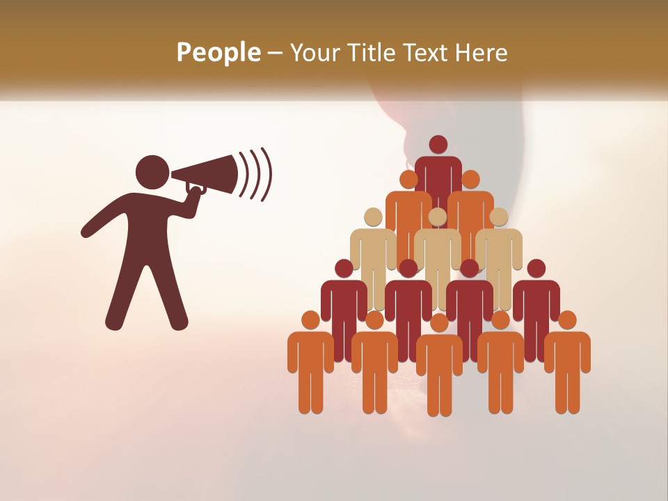 A Person Walking On A Wooden Floor With A Blurry Background PowerPoint Template