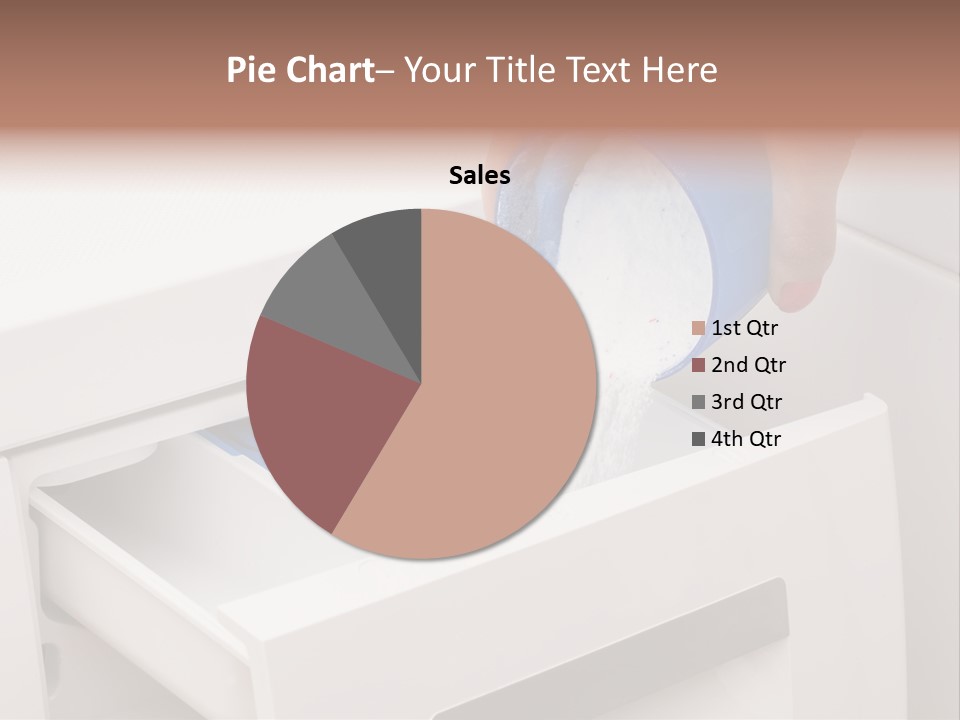 A Person Is Cleaning A Drawer With A Rag PowerPoint Template