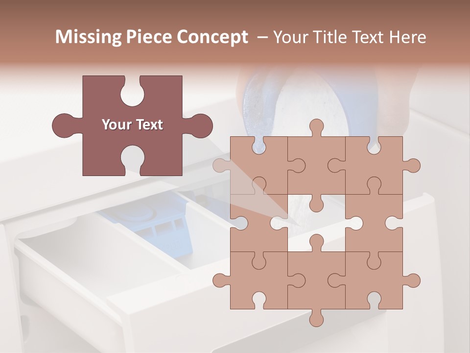 A Person Is Cleaning A Drawer With A Rag PowerPoint Template