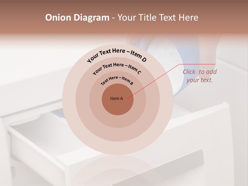 A Person Is Cleaning A Drawer With A Rag PowerPoint Template