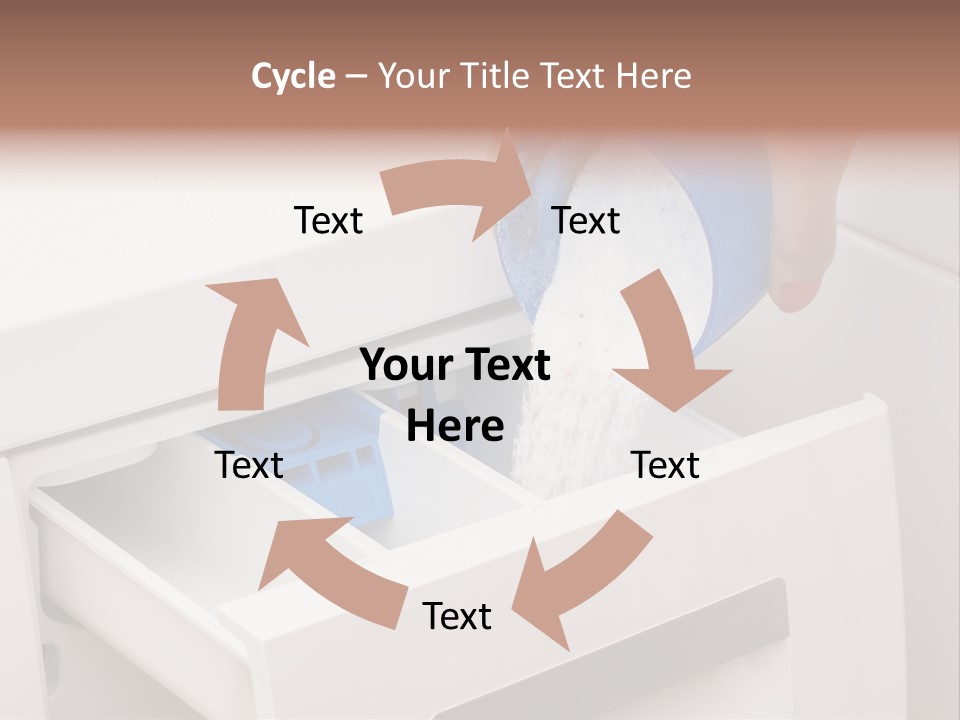 A Person Is Cleaning A Drawer With A Rag PowerPoint Template
