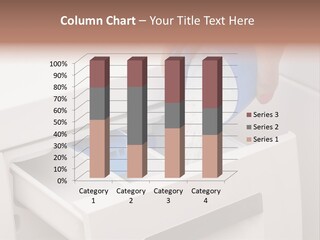 A Person Is Cleaning A Drawer With A Rag PowerPoint Template