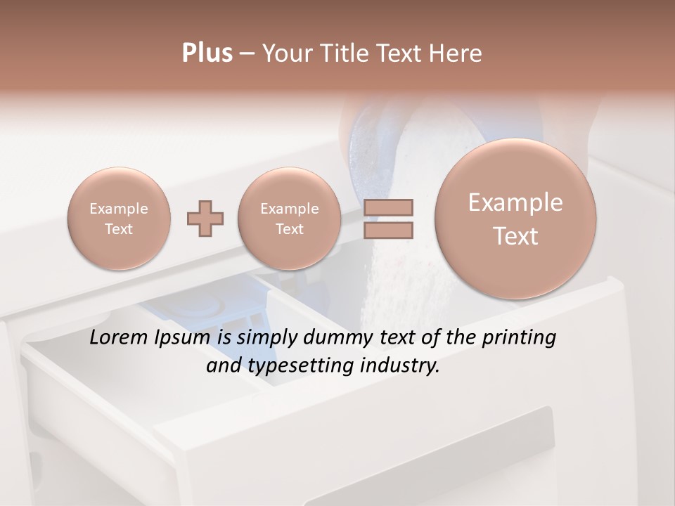 A Person Is Cleaning A Drawer With A Rag PowerPoint Template